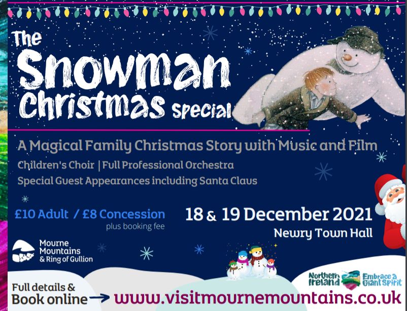 The Snowman Christmas Special Concert Set to Delight at Newry Town Hall