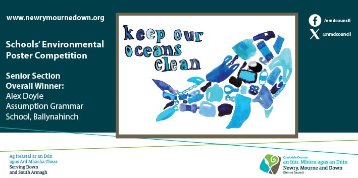 School's Enviornemntal Poster Competition overall Winner