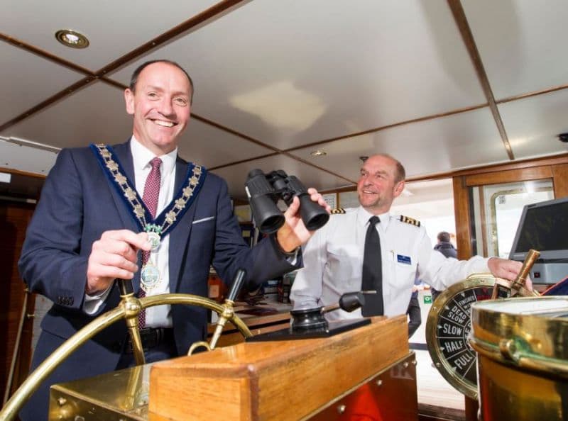 Hebridean Princess Docks at Warrenpoint Port