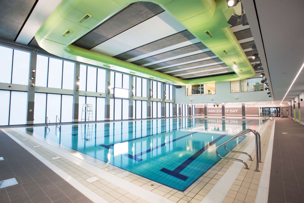swimming pool down leisure centre