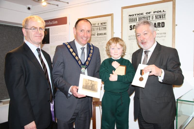 War of Independence Medal on Display at Newry and Mourne Museum