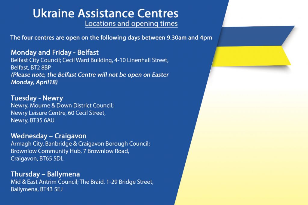 Ukraine Assistance Centre Arrangements Announced