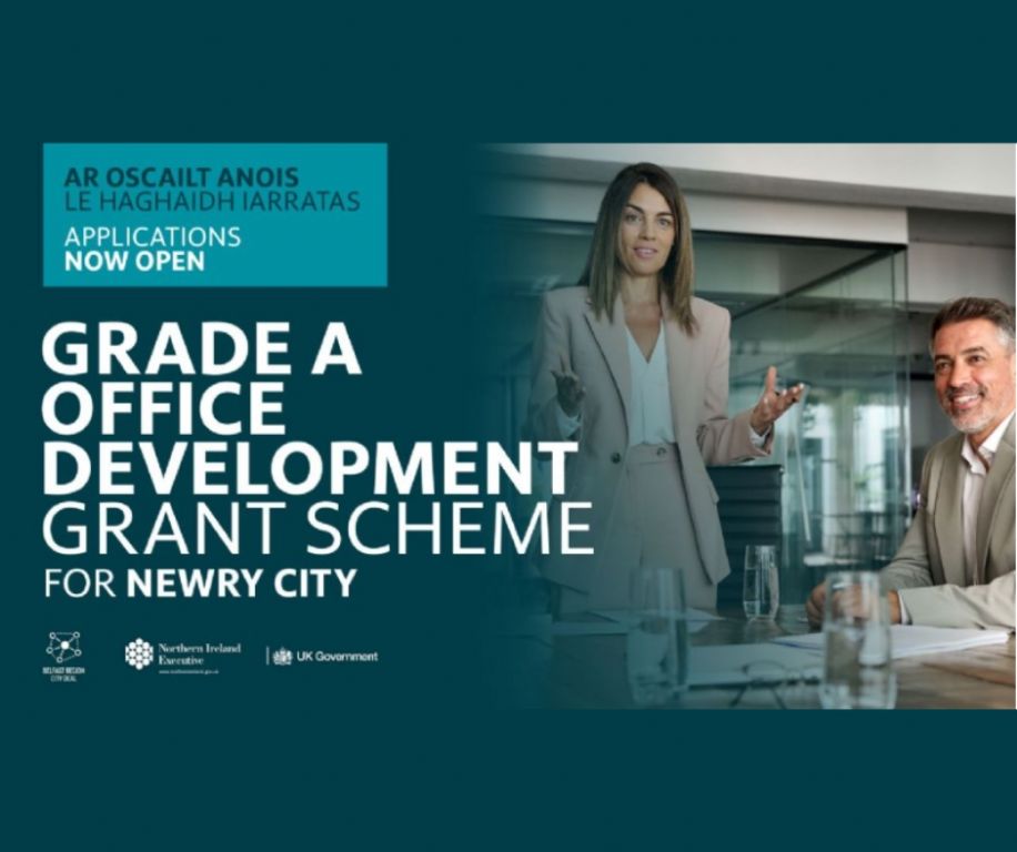 Developers and Property Owners Invited to Apply for £3 Million Office Development Grant Scheme to Drive Newry City Centre Regeneration