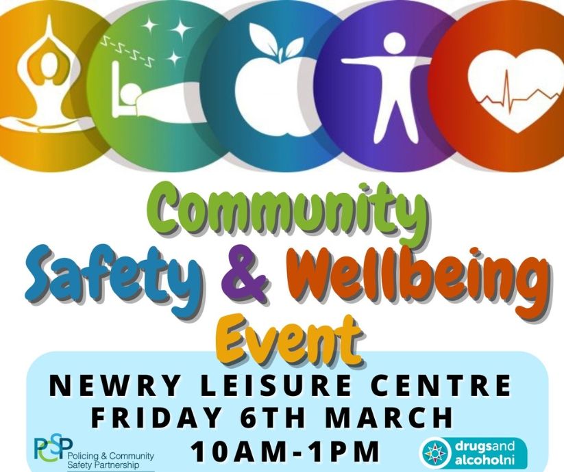 PCSP Community Safety and Wellbeing Event at Newry Leisure Centre