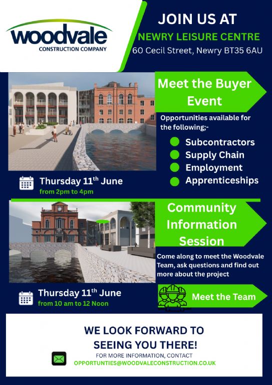 Woodvale Construction Company Event Graphic