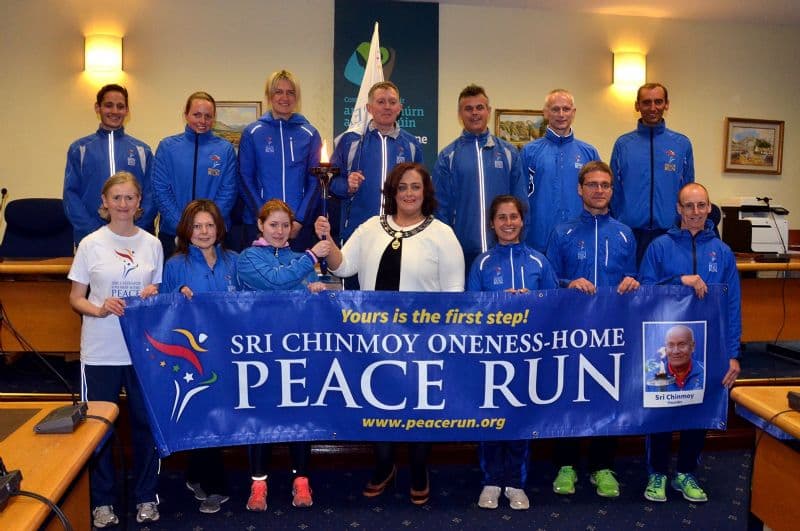 World's Largest Peace Relay Visits Newry